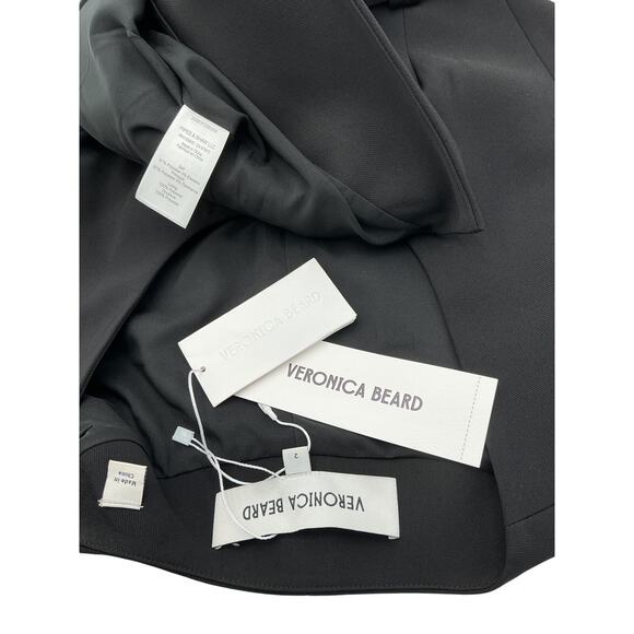 Veronica Beard 'Becker' Black Polyester Vest Size 2 - Picture 4 of 4